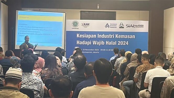 
					2026, Kemasan Wajib Sertifikasi Halal