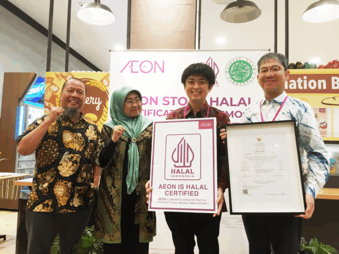 
					Tak Perlu Khawatir, Kini AEON Store Indonesia Kantongi Sertifikat Halal