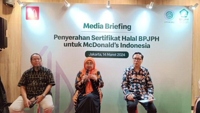 
					Jaga Konsistensi Halal Selama 32 Tahun, LPPOM MUI Apresiasi McDonald’s Indonesia