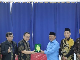 Bidang Ukhuwah Islamiyah dan Kerukunan Umat Beragama (KUB) Majelis Ulama Indonesia (MUI) DKI Jakarta menyambangi ke Pengurus PGI DKI Jakarta (Istimewa)