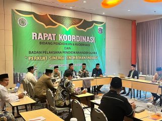 Majelis Ulama Indonesia DKI Jakarta menggelar Rapat Koordinasi bersama pengurus Bidang Pendidikan dan Kaderisasi di Hotel Harris Sentul Bogor (Istimewa)