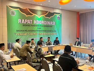 Majelis Ulama Indonesia DKI Jakarta menggelar Rapat Koordinasi bersama pengurus Bidang Pendidikan dan Kaderisasi di Hotel Harris Sentul Bogor (Istimewa)