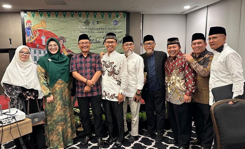 MUI DKI Jakarta Apresiasi Terjemahan Al Qur'an Bahasa Betawi (Istimewa)