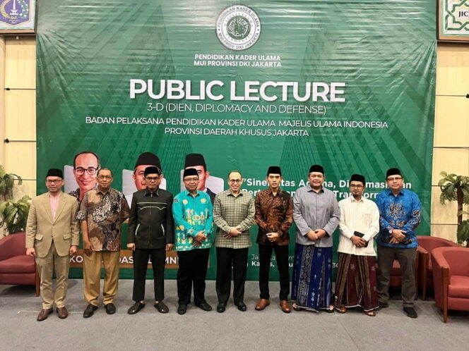 
					BP-PKU), Majelis Ulama Indonesia (MUI) DKI Jakarta menggelar Public Lecture 3D (Dien, Diplomacy and Defense) di Ruang Teater, Jakarta Islamic Centre (Istimewa)