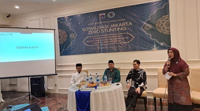 Bidang PRK MUI Jakarta menggelar Sosialisasi Zero Stunting (Istimewa)