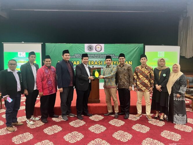 
					Bidang Infokom MUI DK Jakarta menggandeng KPID Jakarta menggelar seminar Literasi Penyiaran (Istimewa)
