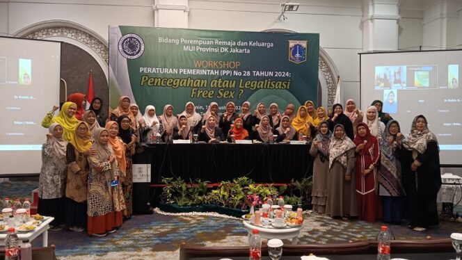 
					Bidang PRK MUI DKI Jakarta Gelar Workshop Sikapi Polemik PP Nomor 28 Tahun 2024 (Istimewa)