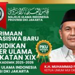 Penerimaan Mahasiswa Baru PKU XIX MUI DKI Jakarta