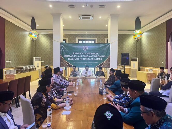 
					MUI Jakarta menggelar Rapat Koordinasi Bersama Ormas Islam (Istimewa)