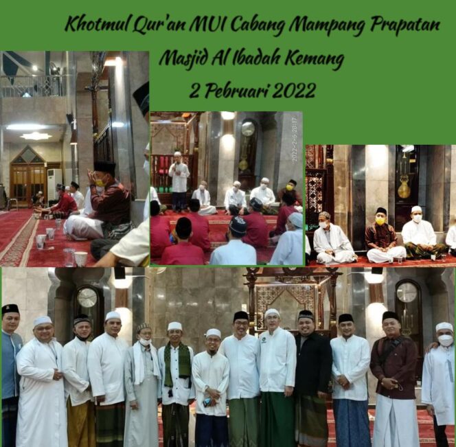 
					Khotmul Qur’an MUI Cabang Mampang Prapatan